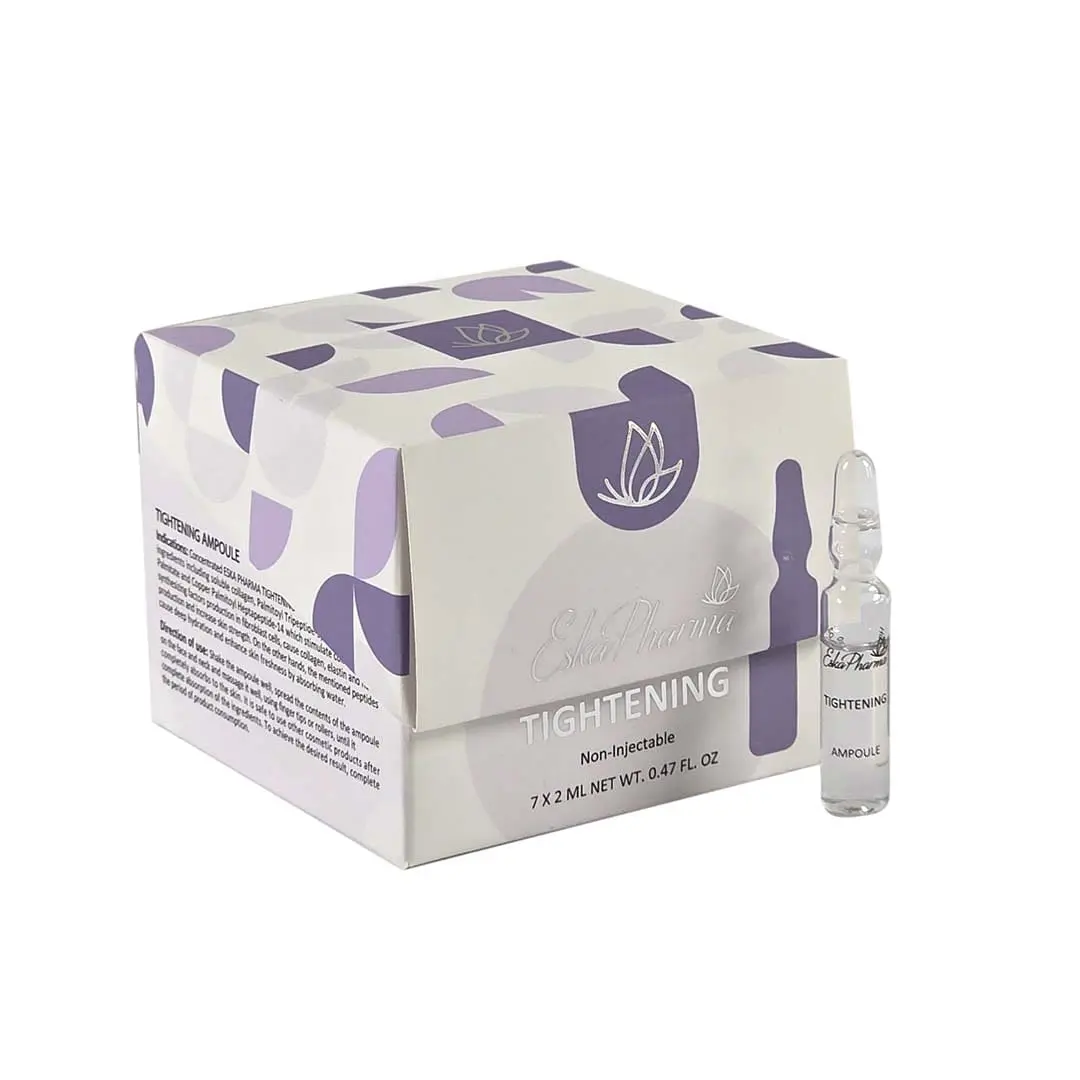 جعبه و محصول تکی آمپول کلاژن اسکافارما